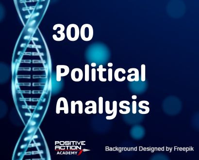 300- Political Analysis Poster